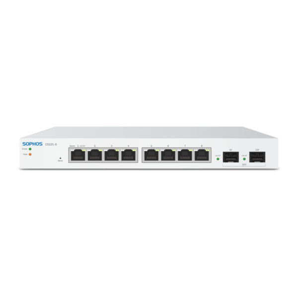 CS101-8 Sophos Switch - 8 port - EU/UK/US power cord